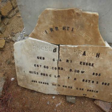 KRAPOHL Engelbert 1830-1895