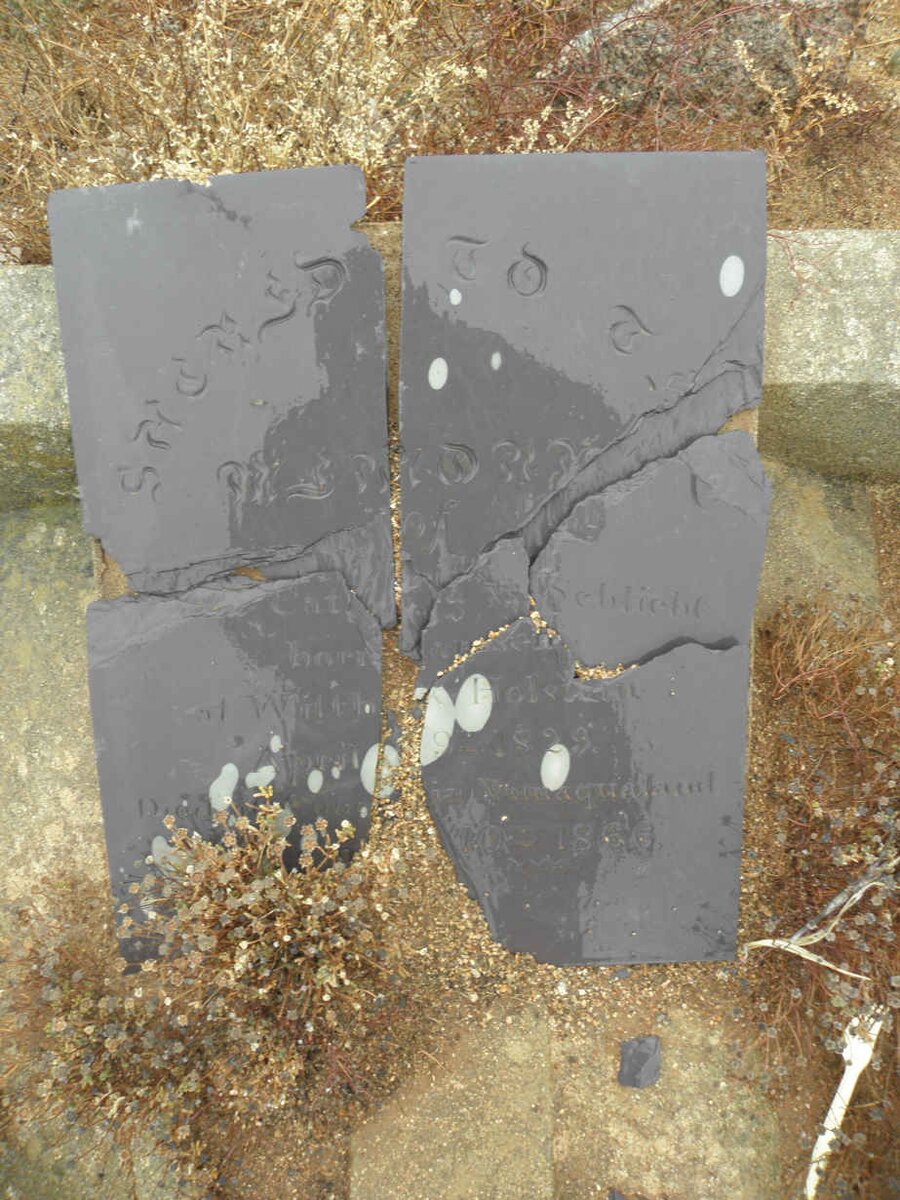 SCHLICHT, von 1829-1866