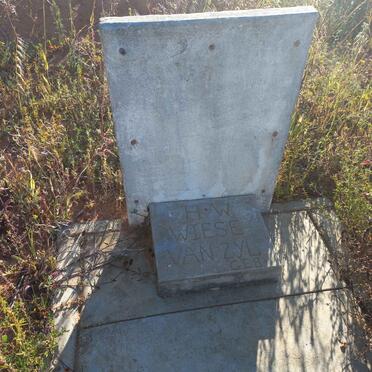 WIESE H.W.,  VAN ZYL