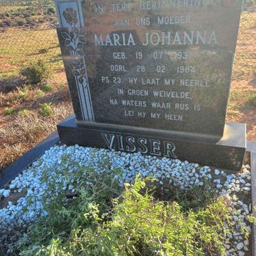 VISSER Maria Johanna 1937-1984