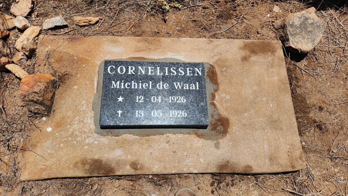 CORNELISSEN Michiel De Waal 1926-1926