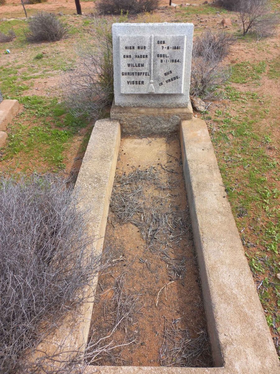 VISSER Willem Christoffel 1881-1954