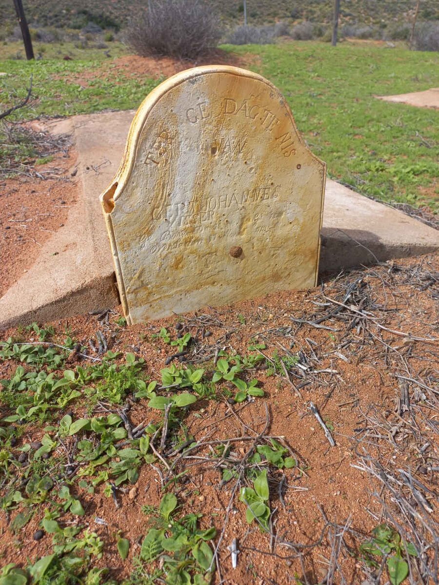 VISSER Gert Johannes 1848-1915