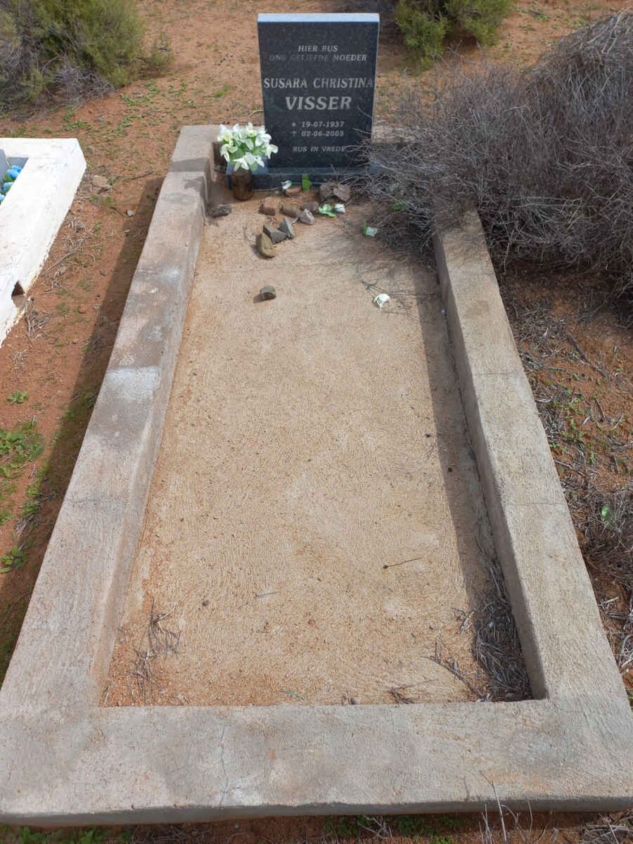 VISSER Susara Christina 1937-2003