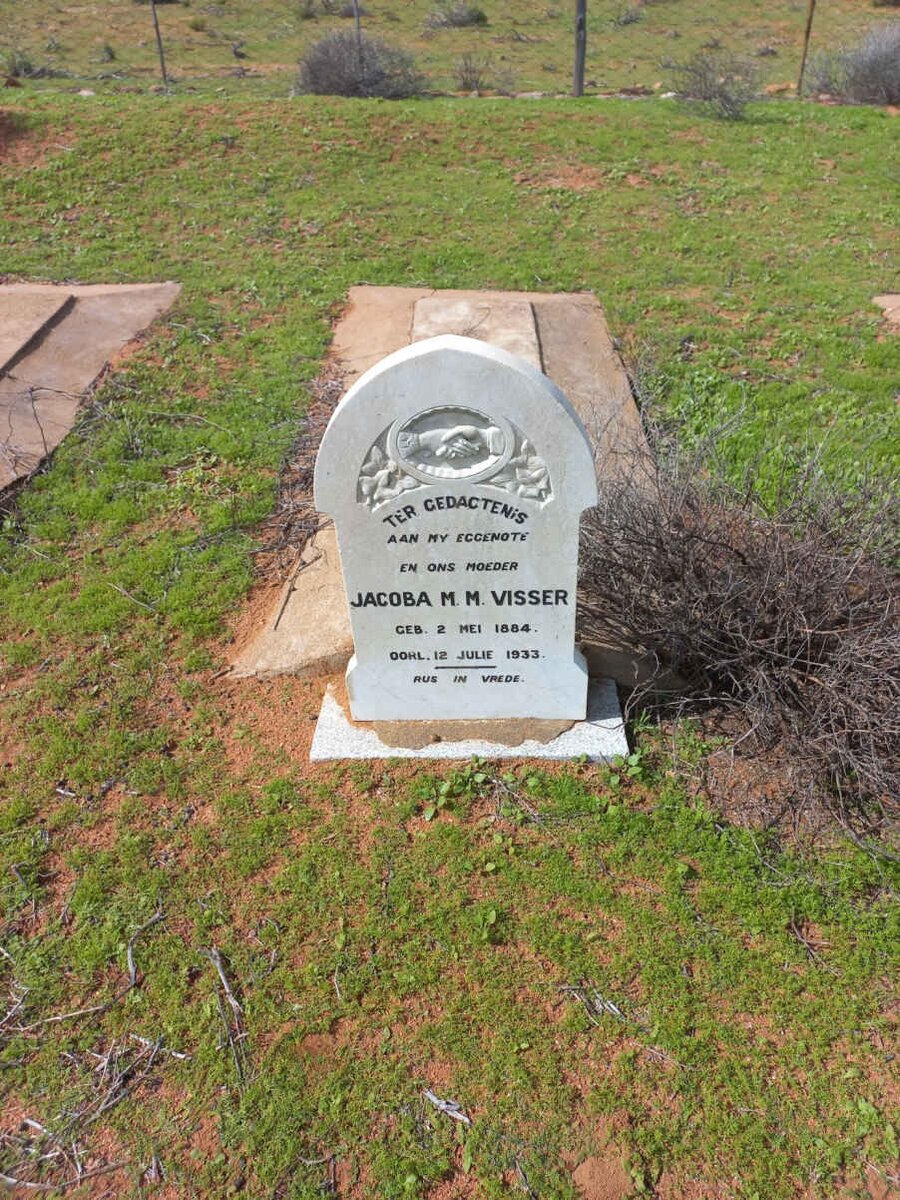 VISSER Jacoba M.M. 1884-1933