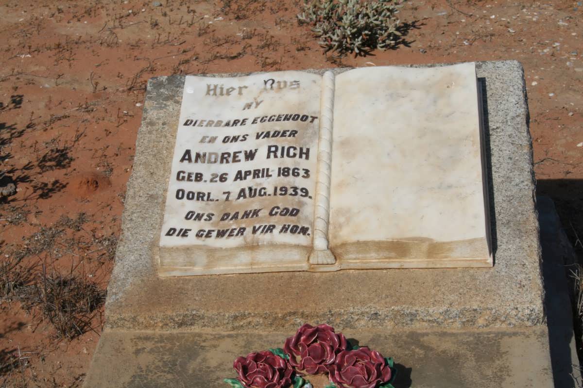 RICH Andrew 1863-1939