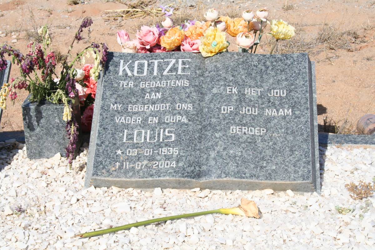 KOTZE Louis 1935-2004