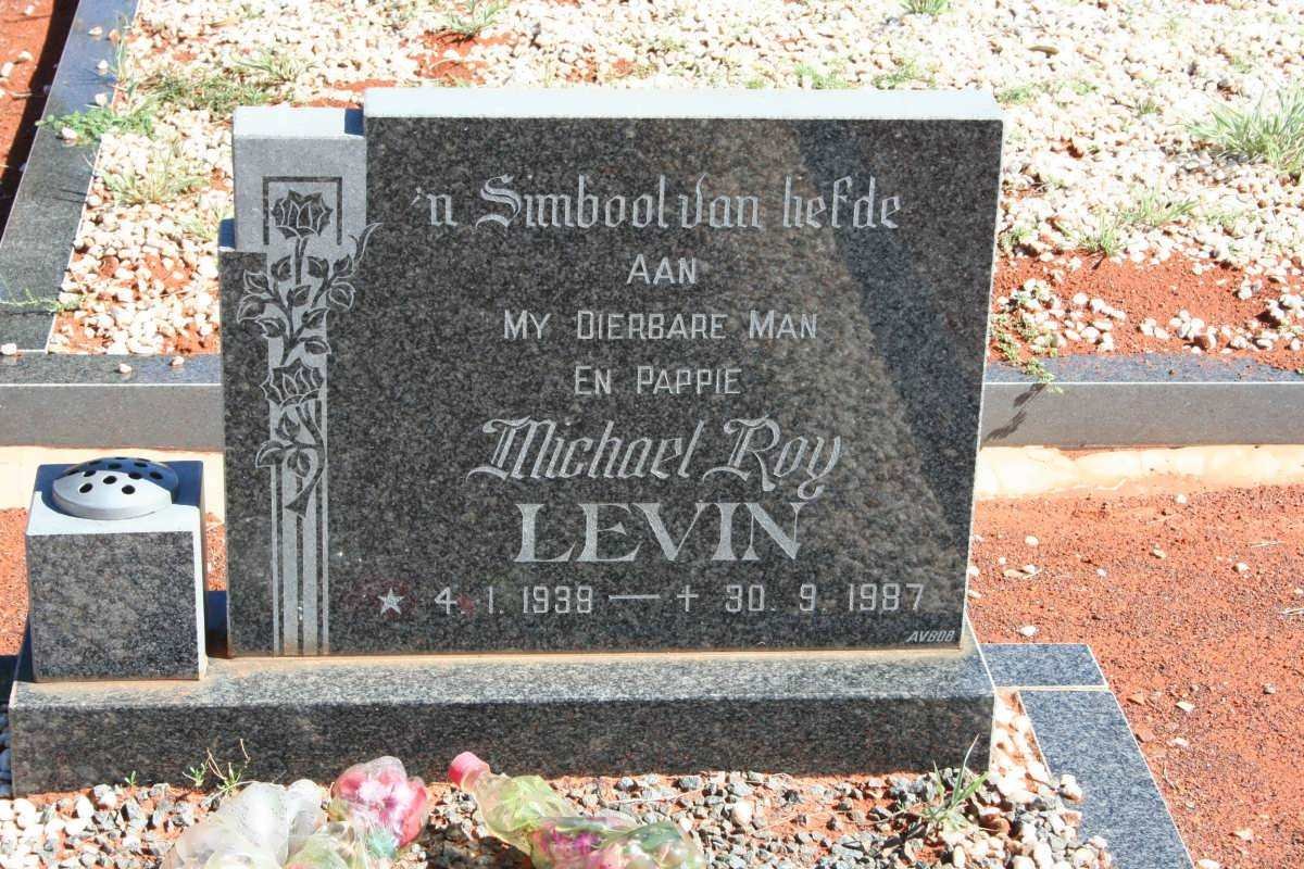 LEVIN Michael Ray 1939-1987
