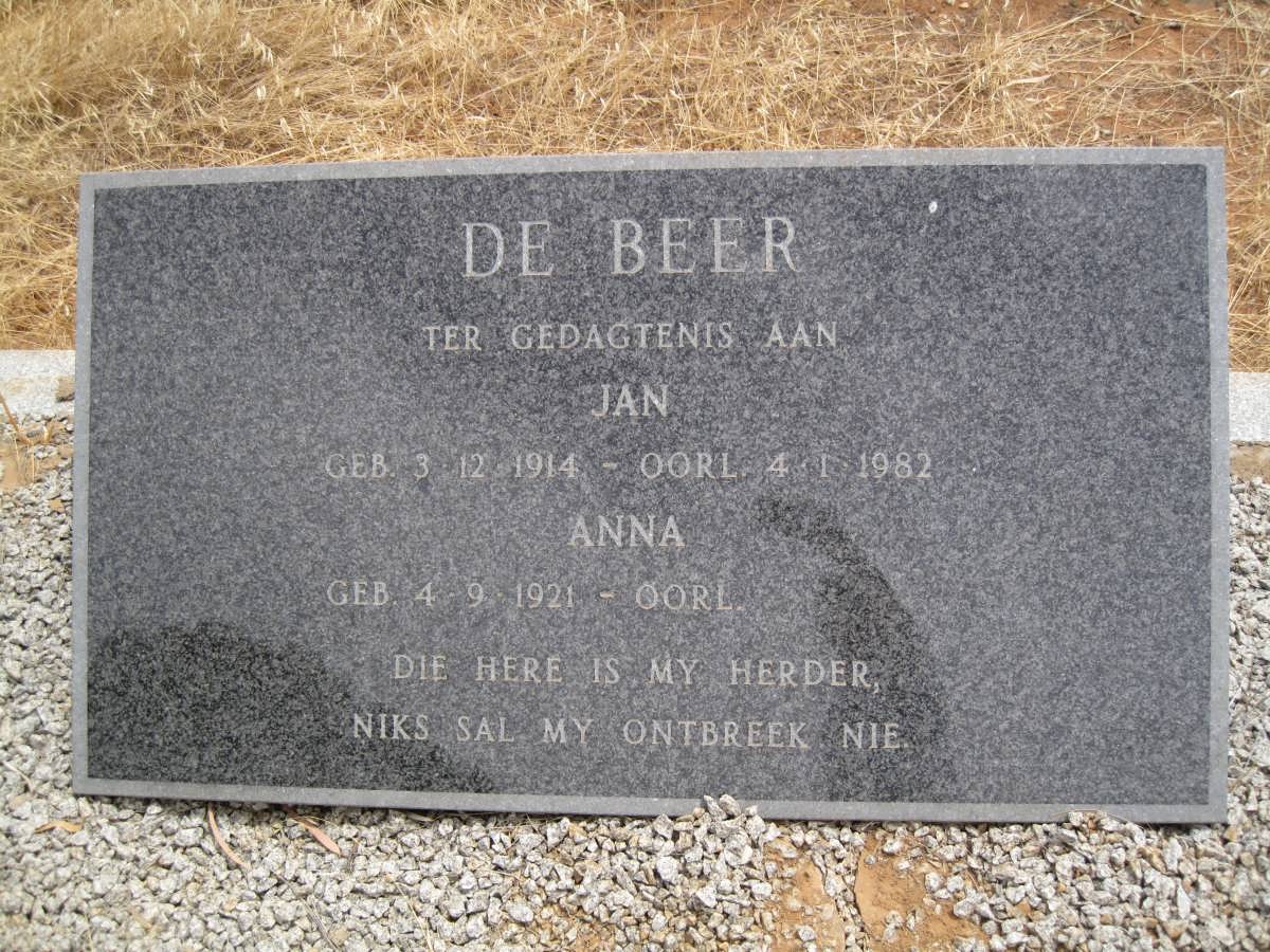 BEER Jan, de 1914-1982 &amp; Anna 1914-