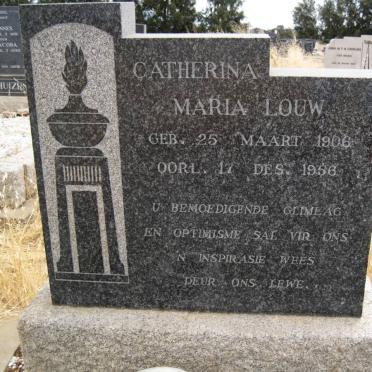 LOUW Catherina Maria 1906-1956