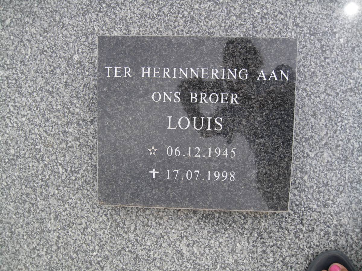 LANGE Louis, de 1945-1998