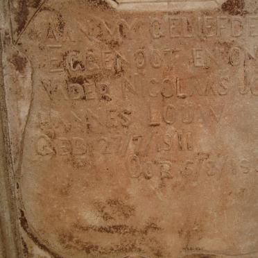 LOUW Nicolaas Johannes 1911-1954