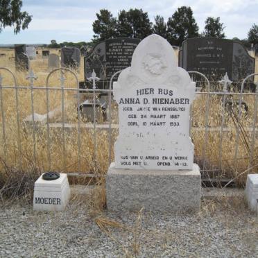 NIENABER Anna D. nee JANSE VAN RENSBURG 1887-1933 :: ?