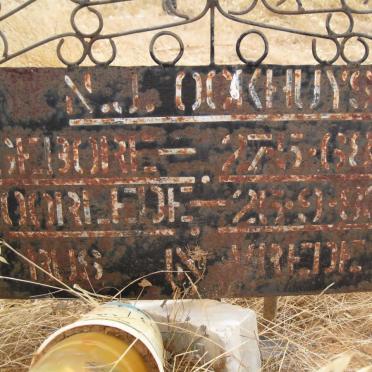 OCKHUYS N.J. 1968-1983