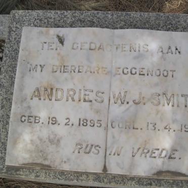 SMITH Andries W.J. SMITH 1895-1971