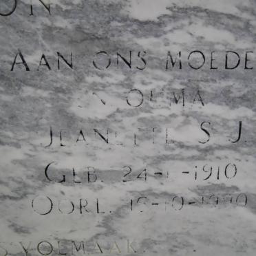 THERON Francois Dominicus 1903-1976 &amp; Jeannette S.J. 1910-1990 