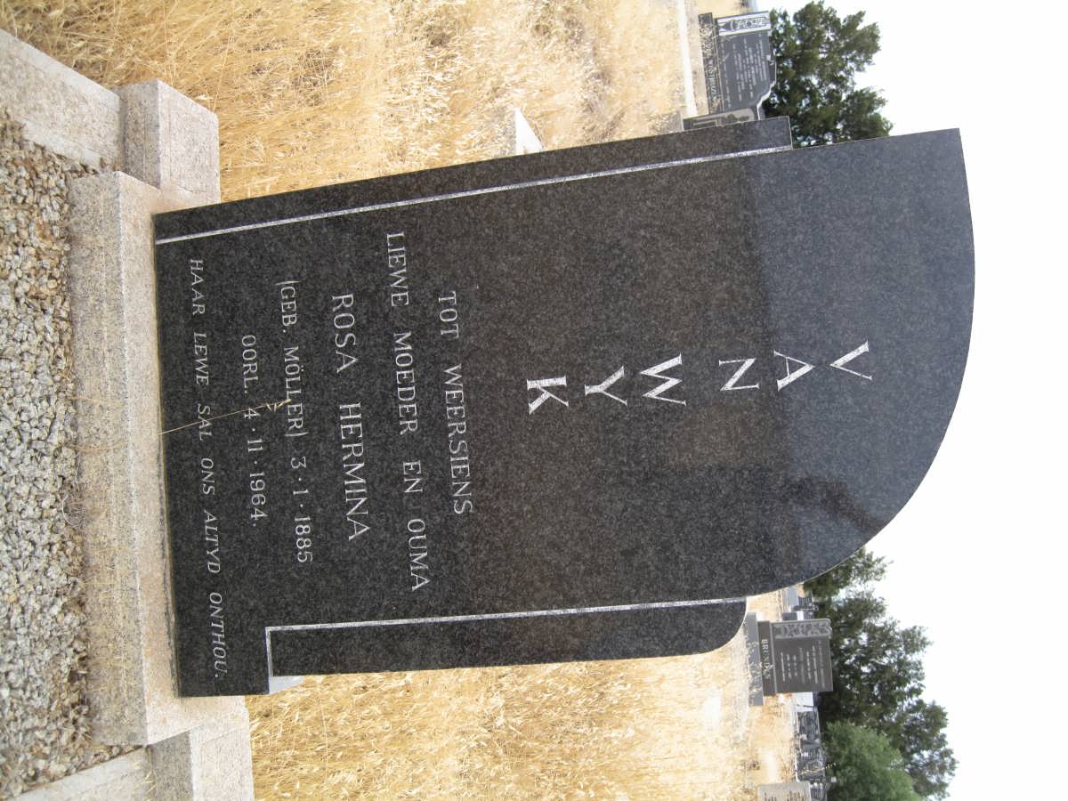 WYK Rosa Hermina, van nee MÖLLER 1885-1964