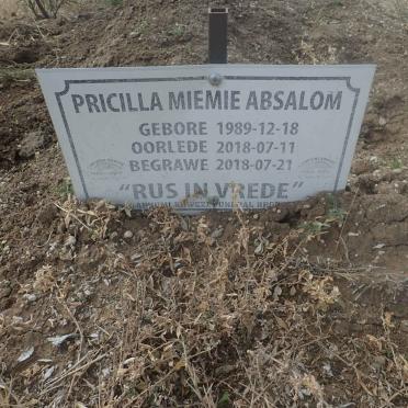 ABSALOM Pricilla Miemie 1989-2018