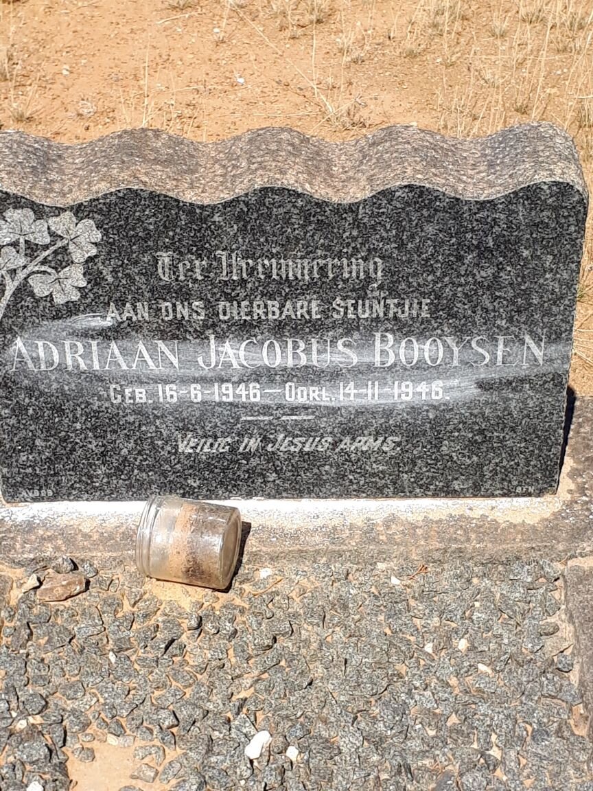 BOOYSEN Adriaan Jacobus 1946-1946