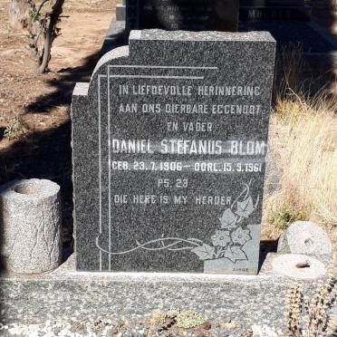 BLOM Daniel Stefanus 1906-1961