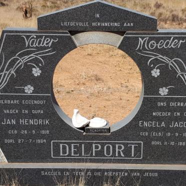 DELPORT Jan Hendrik 1918-1984 &amp; Engela Jacoba ELS 1923-1987