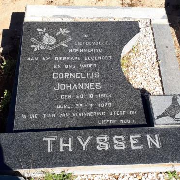 THYSSEN Cornelius Johannes 1903-1978