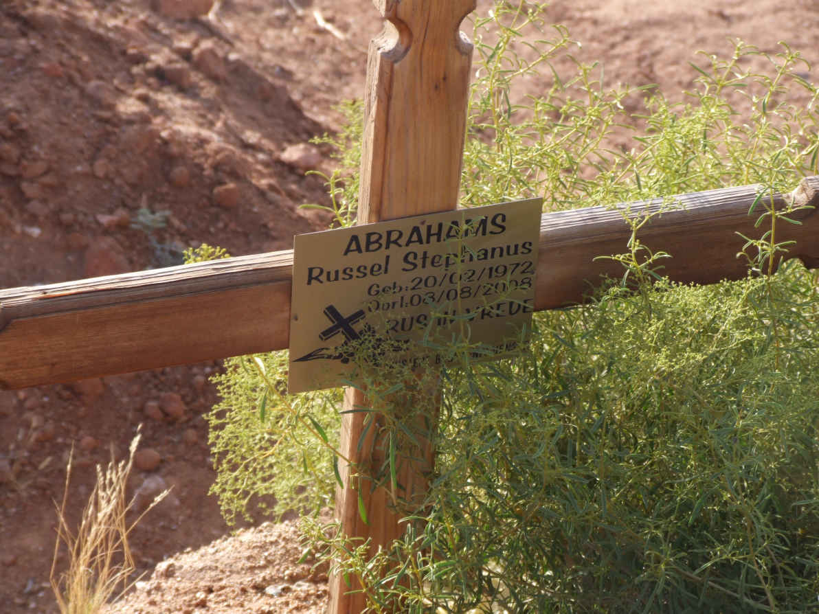ABRAHAMS Russel Stephanus 1972-2008