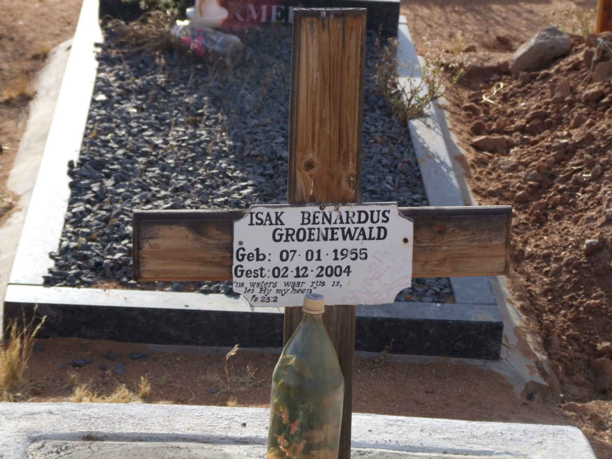 GROENEWALD Isak Bernardus 1955-2004