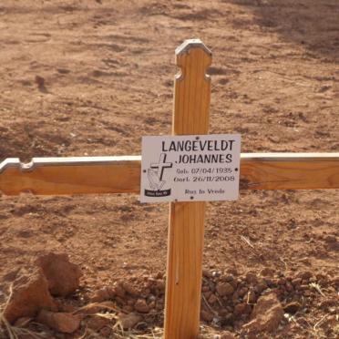 LANGEVELDT Johannes 1935-2008