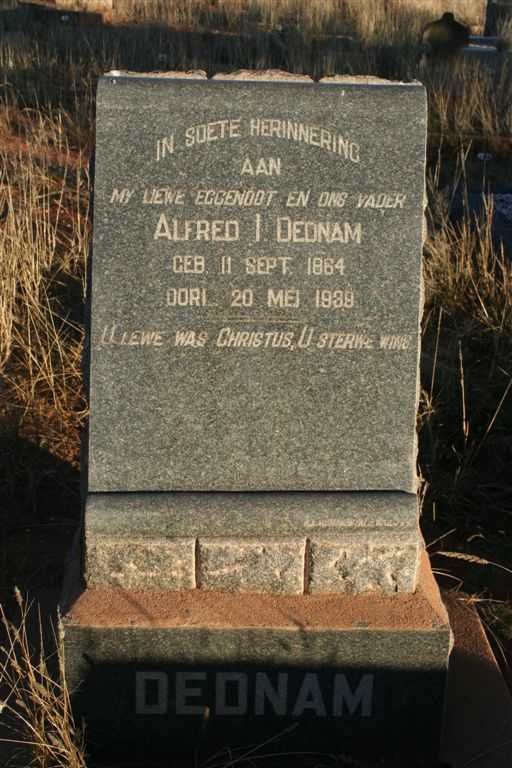 DEDNAM Alfred I. 1864-1939