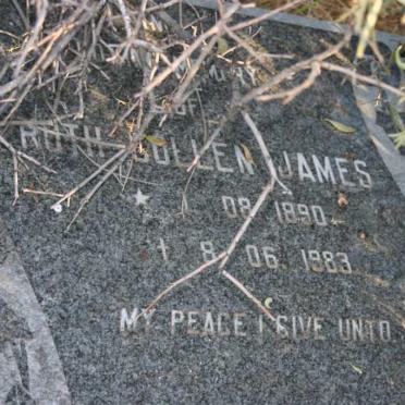 JAMES Ruth Collen 1890-1983