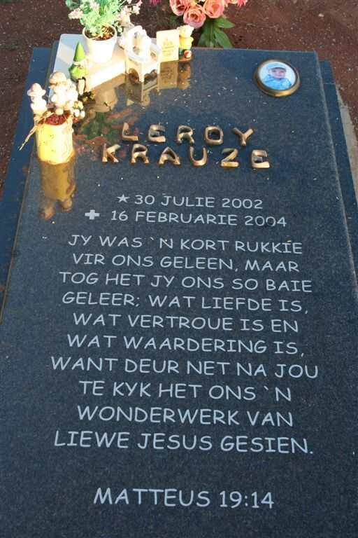 KRAUZE Leroy 2002-2004