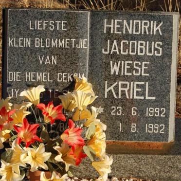 KRIEL Hendrik Jacobus Wiese 1992-1992