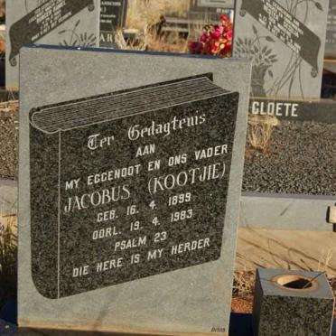 KOTZE Jacobus 1899-1983