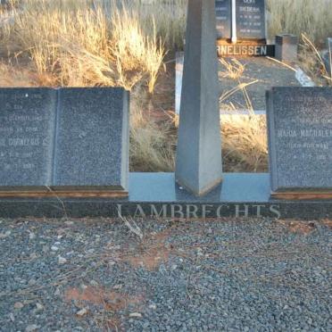 LAMBRECHTS Petrus Cornelius C. 1910-1987 &amp; Maria Magdalena POOLMAN 1910-