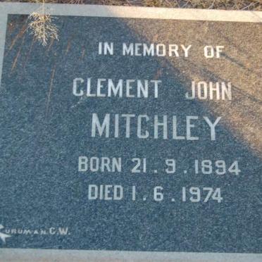 MITCHLEY Clement John 1894-1974