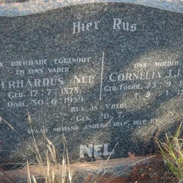 NEL Gerhardus 1878-1959 &amp; Cornelia J.J. 1885-1965