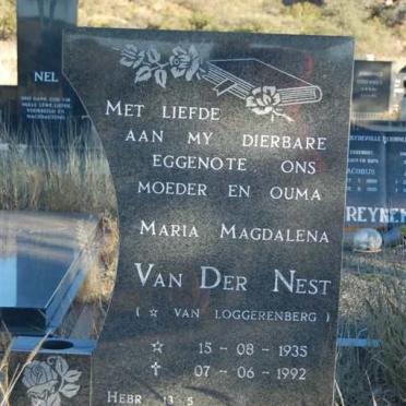 NEST Maria Magdalena, van der nee VAN LOGGERENBERG 1935-1992