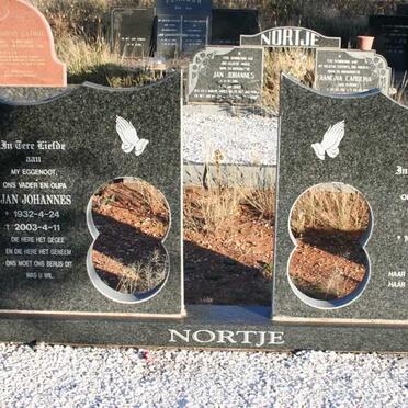 NORTJE Jan Johannes 1932-2003 &amp; Wil 1945-_1