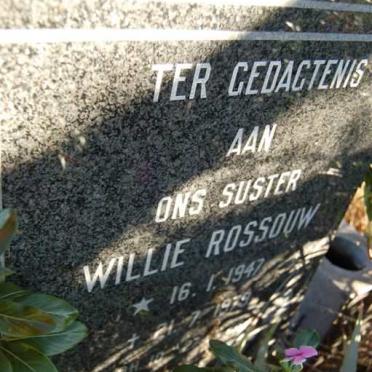 ROSSOUW Willie 1947-1979