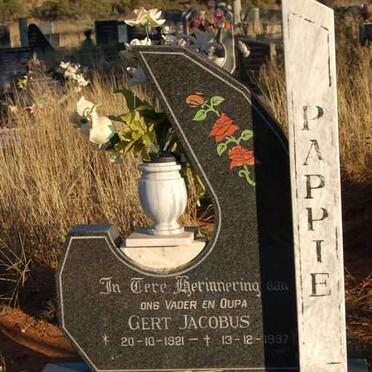 ROSS  Gert Jacobus 1921-1997 &amp; Helena Gertruida JONKER 1925-1995_1