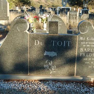 TOIT Barend Frederik, du 1922-1970