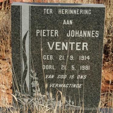 VENTER Pieter Johannes 1914-1981