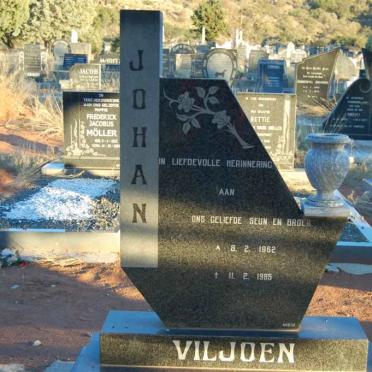 VILJOEN Johan 1982-1985