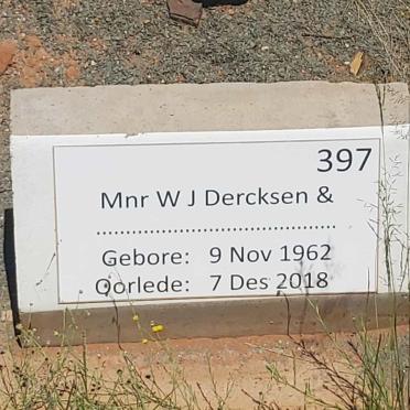 DERCKSEN W.J. 1962-2018