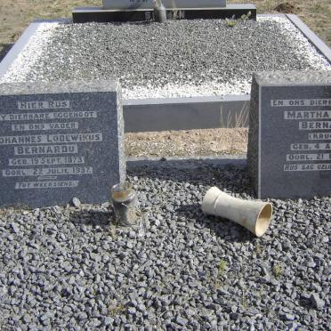 BERNARDÜ Johannes Lodewikus 1873-1937 &amp; Martha Sophia KRUGEL 1889-1958