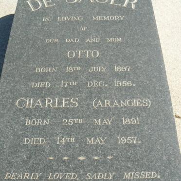 JAGER Otto, de 1897-1956 &amp; Charles ARANGIES 1891-1957