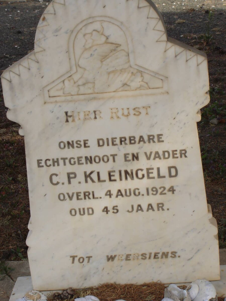 KLEINGELD C.P. -1924