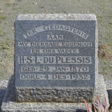 PLESSIS H.S.L., du 1870-1932