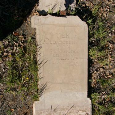 PLESSIS B.J., du 1853-1907